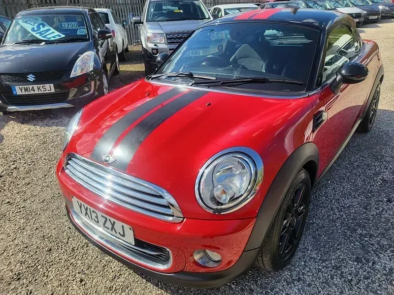 Used Mini Cooper Coupé 121 HP (88 kW) 2013 Red Coupe
