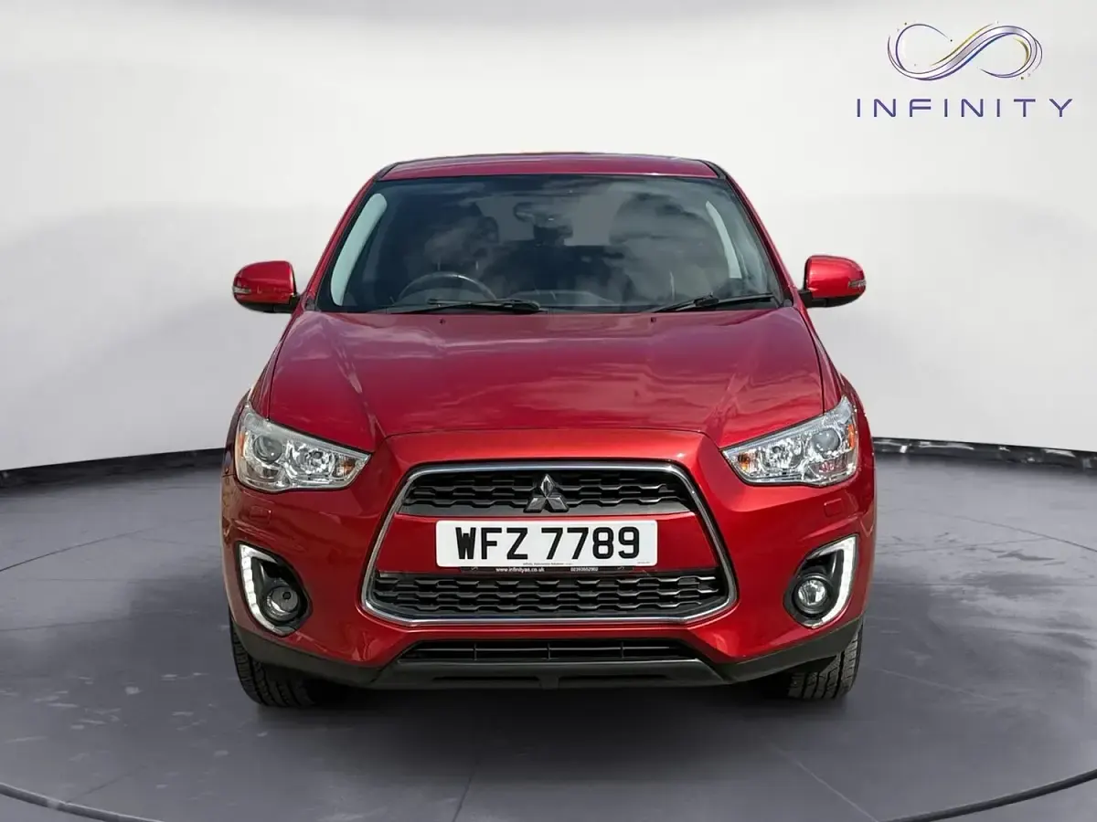 Used Mitsubishi ASX 117 HP (86 kW) 2015 Red SUV