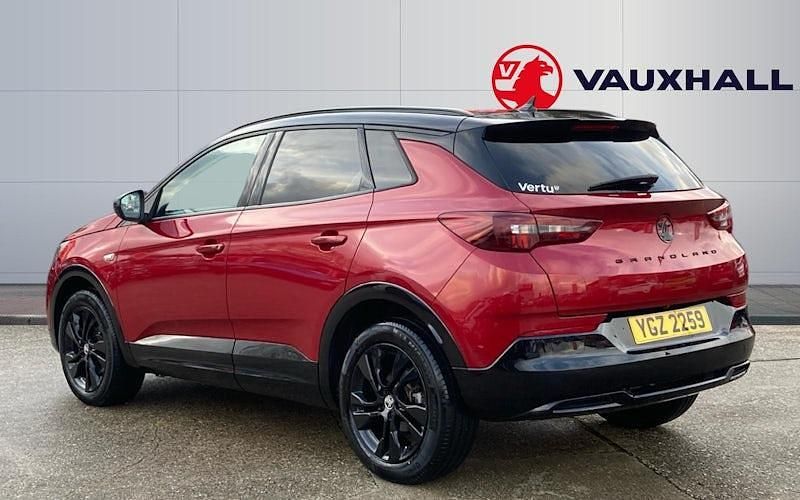 Used Vauxhall Grandland X GS Line 131 HP (96 kW) 2022 Red SUV
