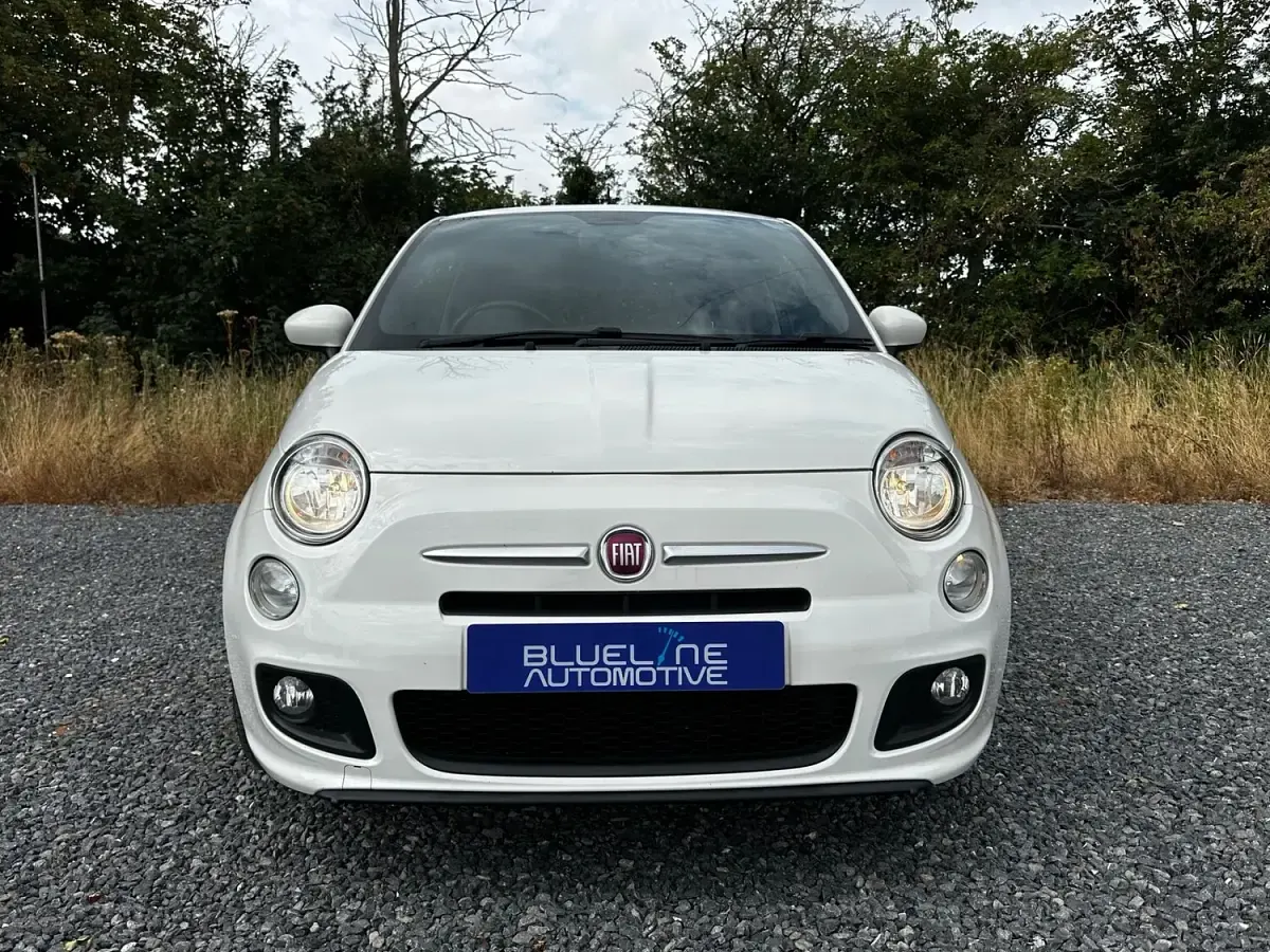 Used Fiat 500 S 69 HP (50 kW) 2015 White Hatchback
