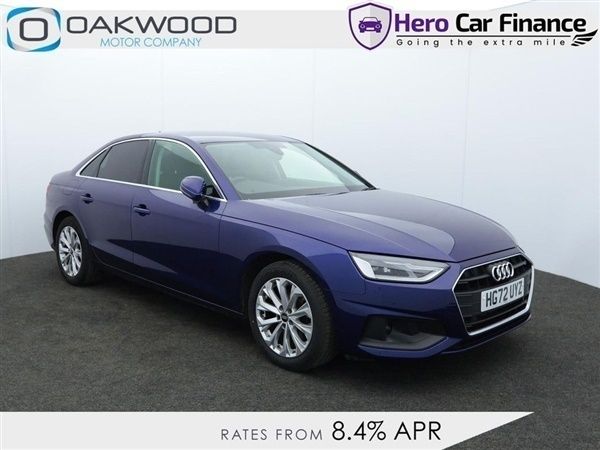 Blue Used 2022 Audi A4 Comfort Sedan | £23,278 (Fair price) - Image 1/1