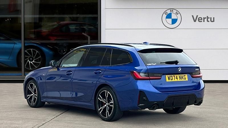Used BMW 320 M Sport 184 HP (135 kW) 2024 Blue Estate