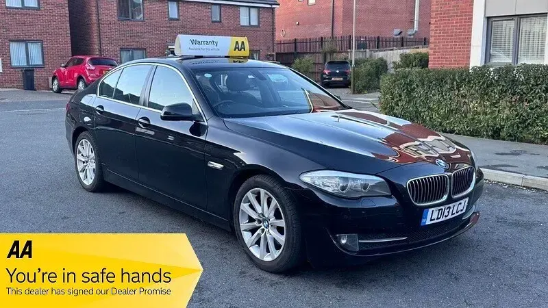 Used BMW 520 2013 Black Sedan