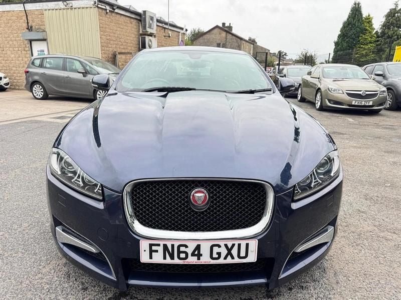 Blue Used 2014 Jaguar XF R-Sport Sedan | £6,495 (Fair price) - Image 1/4