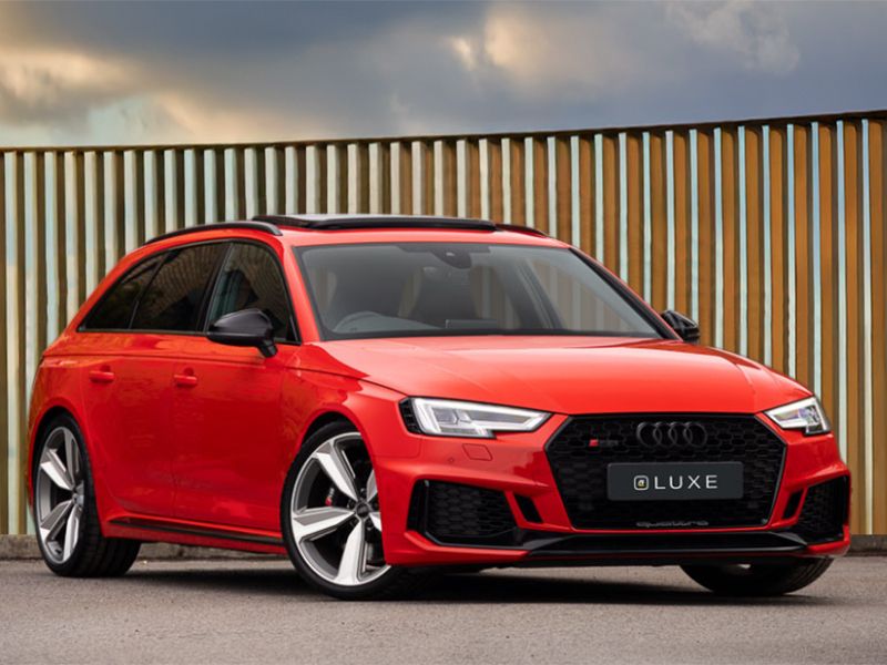 Used Audi RS4 Sport 450 HP (330 kW) 2019 Red Estate