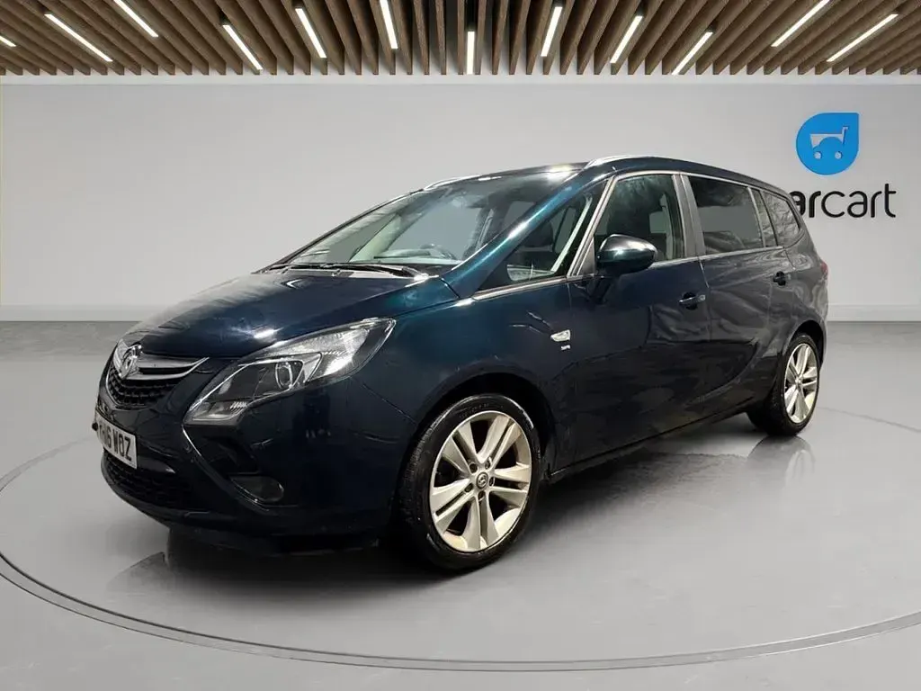 Used Vauxhall Zafira Tourer SRi 140 HP (102 kW) 2016 Green MPV