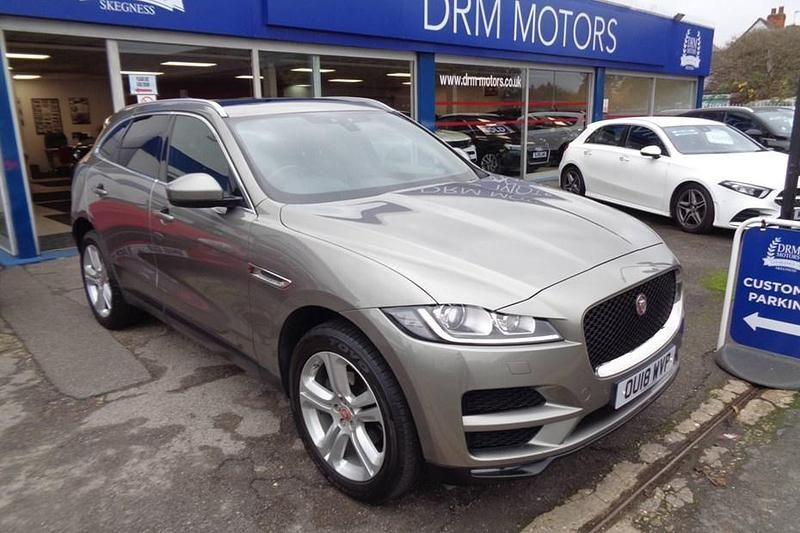 Silver Used 2018 Jaguar F-Pace Portfolio SUV | £19,495 (Fair price) - Image 1/1