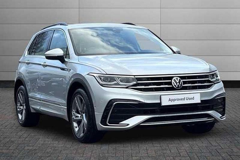 Silver Used 2023 VW Tiguan R-line Edition SUV | £25,995 (A bit pricey) - Image 1/4
