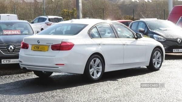 Used BMW 320 Sport Line 2017 White Sedan