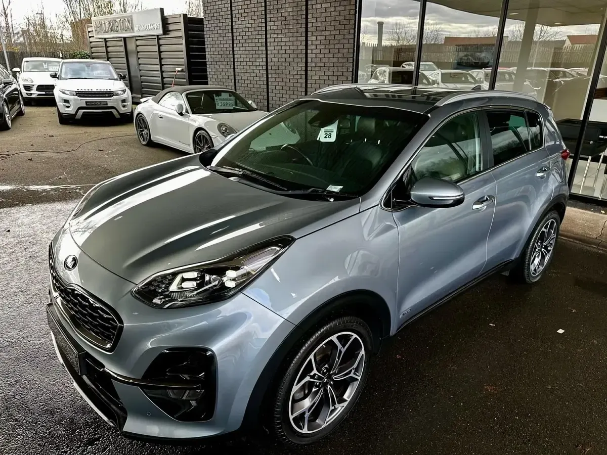 Used Kia Sportage GT-Line 177 HP (130 kW) 2019 Silver SUV