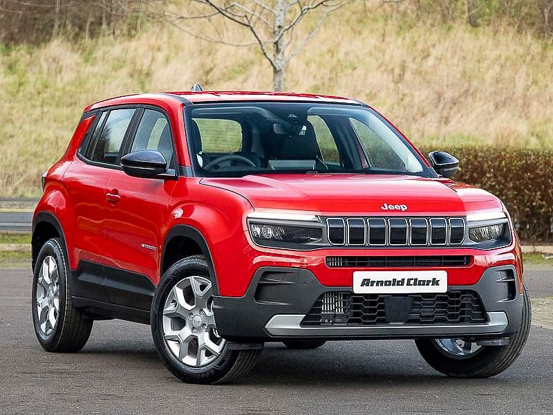 Red New 2025 Jeep Avenger Altitude SUV | £20,998 (Fair price) - Image 1/4