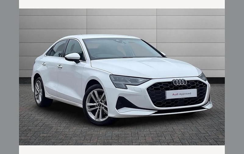 Arkona white Used 2025 Audi A3 Sport Sedan | £23,995 (Good price) - Image 1/4
