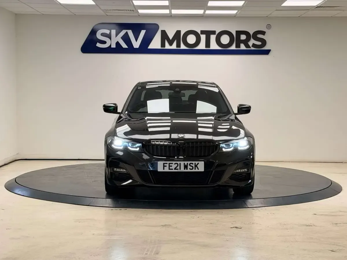 Used BMW 320e M Sport 2021 Black Sedan