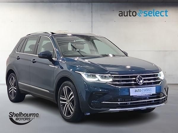 Used VW Tiguan Elegance 150 HP (110 kW) 2021 Blue SUV