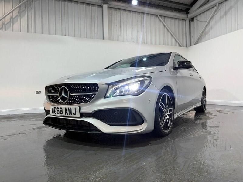 Used Mercedes CLA220 Shooting Brake AMG line 177 HP (130 kW) 2018 Silver Estate