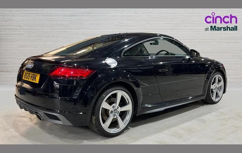 Used Audi TT S-Line 245 HP (180 kW) 2019 Black Coupe