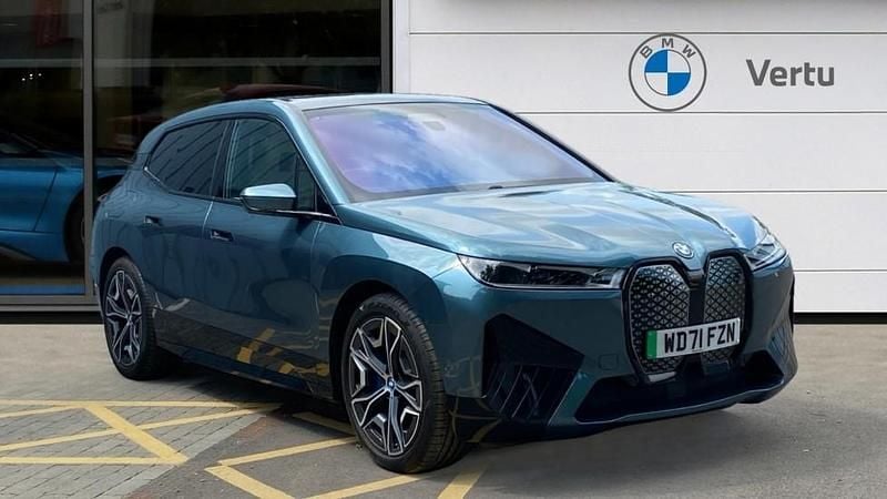 Blue Used 2022 BMW iX M Sport SUV | £32,990 (Fair price) - Image 1/4