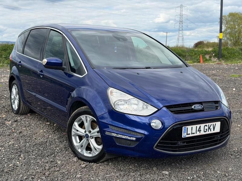 Begagnad Ford S-MAX Titanium 163 HK (119 kW) 2014 Blå Minibuss
