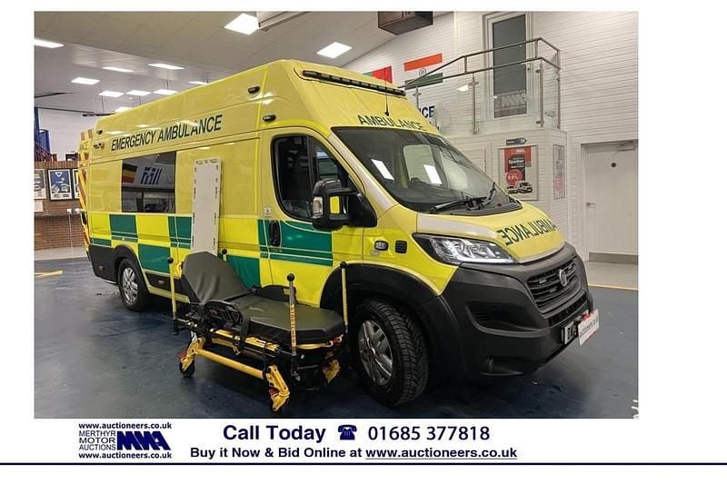 Used Fiat Ducato 180 HP (132 kW) 2020 Yellow Van