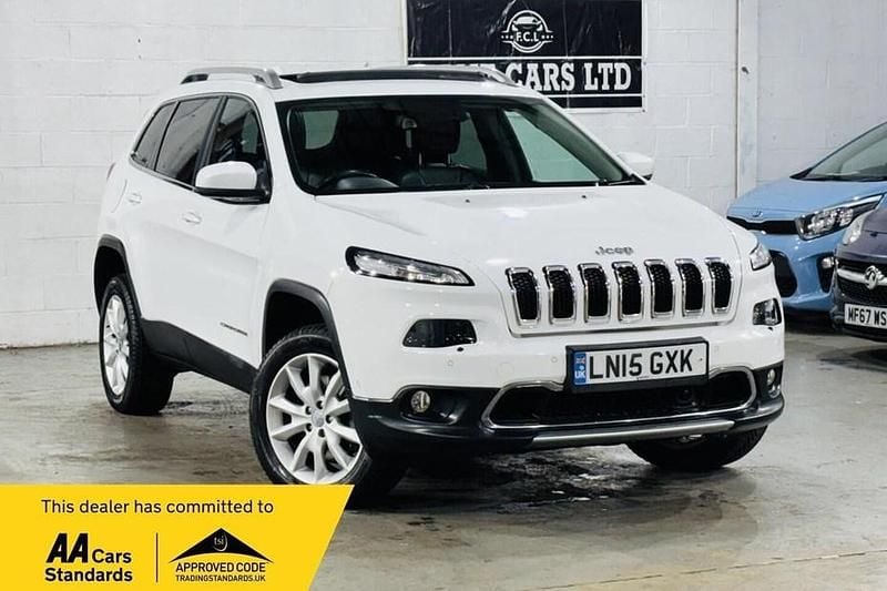 White Used 2015 Jeep Cherokee Limited SUV | £7,000 (Fair price) - Image 1/1