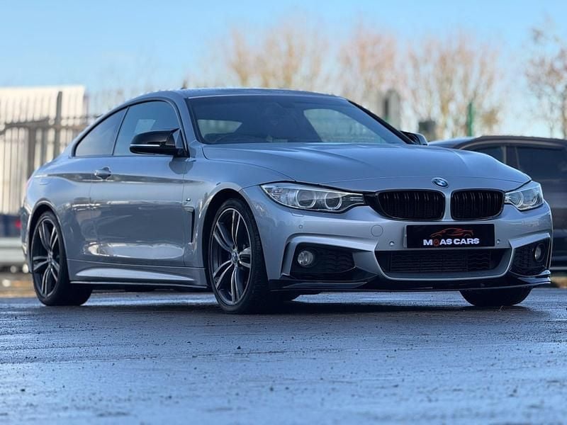 Silver Used 2016 BMW 420 M Sport Coupe | £10,998 (Fair price) - Image 1/4