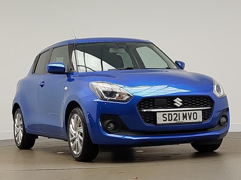 Blue Used 2021 Suzuki Swift SZ-T Hatchback | £10,498 - Image 1/4