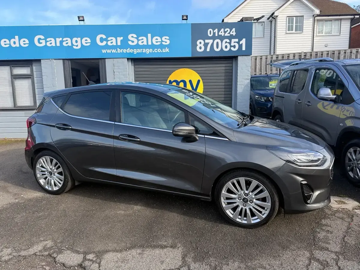 Used Ford Fiesta Titanium X 125 HP (91 kW) 2023 Grey Hatchback