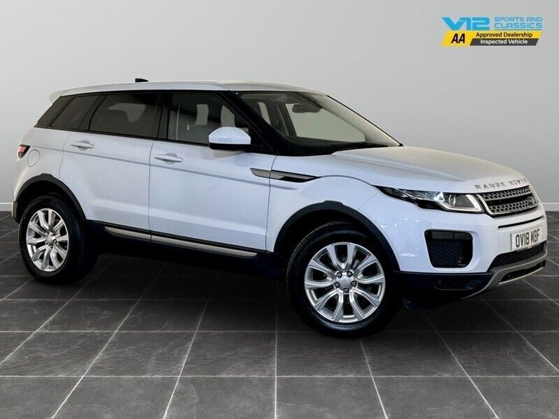 White Used 2018 Land Rover Range Rover evoque SE Estate | £10,495 (Good price) - Image 1/2