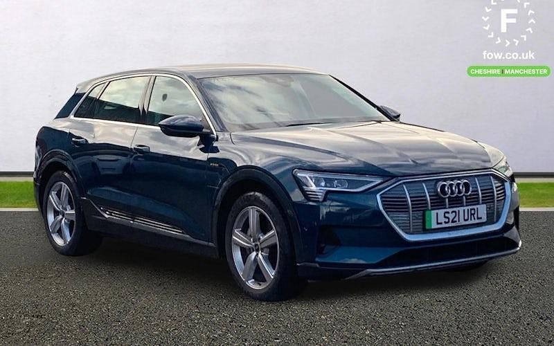 Blue Used 2021 Audi e-tron Advanced SUV | £17,799 (Fair price) - Image 1/3