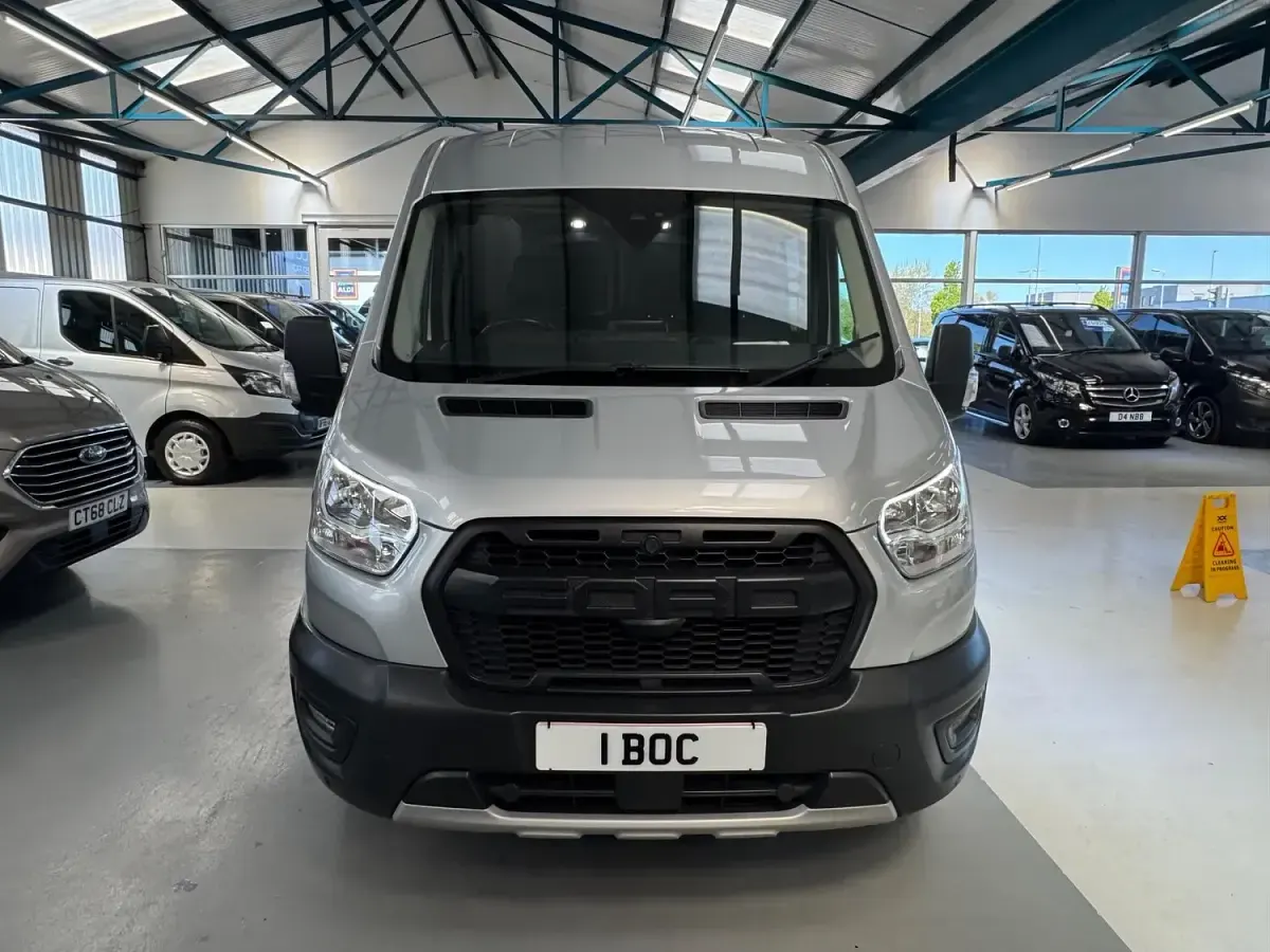 Used Ford Transit S 170 HP (125 kW) 2020 Silver Van