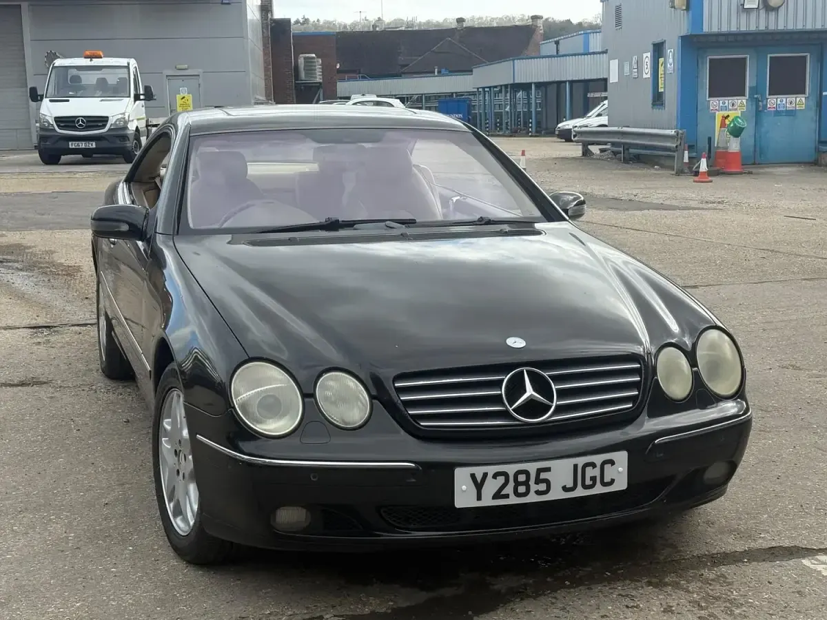 Used Mercedes CL500 2001 Black Coupe