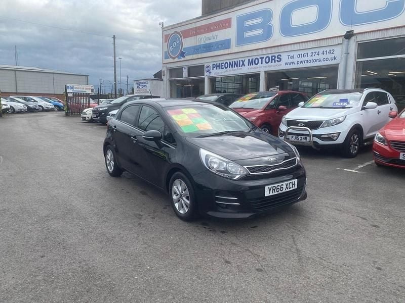 Black Used 2016 Kia Rio Hatchback | £5,295 (Fair price) - Image 1/4