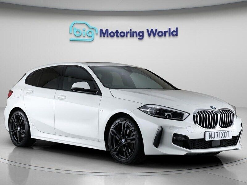White Used 2021 BMW 118 M Sport Hatchback | £20,700 (A bit pricey) - Image 1/4