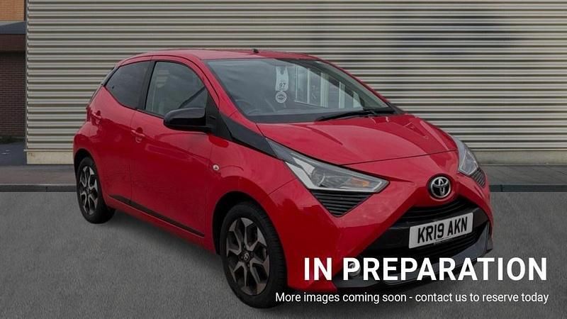 Red Used 2019 Toyota Aygo Trend Hatchback | £11,238 (Fair price) - Image 1/4