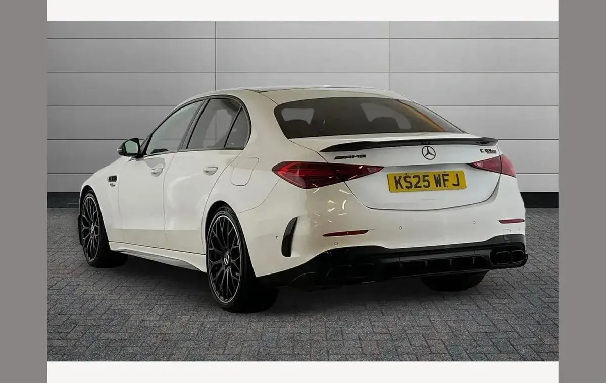 Used Mercedes C63S AMG Edition 670 HP (492 kW) 2025 White Sedan