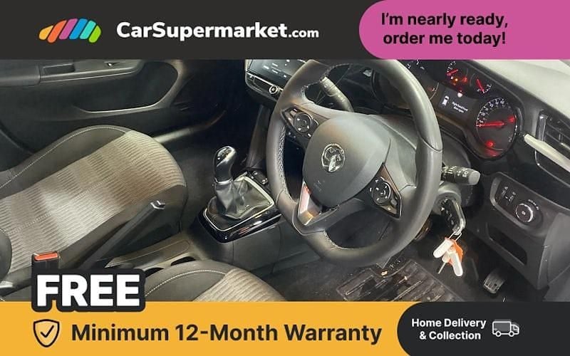 Used Vauxhall Corsa Design Edition 75 HP (55 kW) 2023 White Hatchback