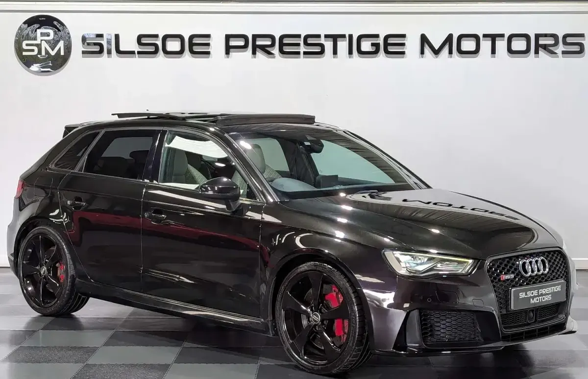 Used Audi RS3 Sportback Design 367 HP (269 kW) 2016 Black Hatchback