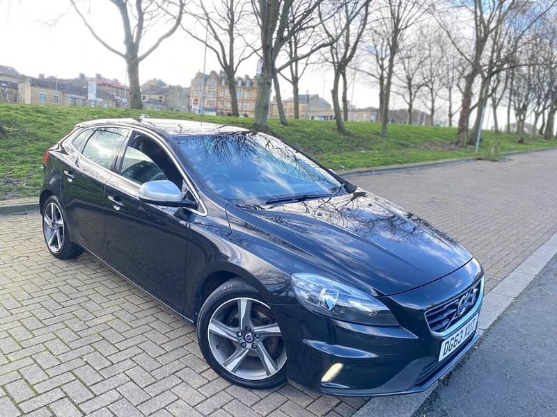 Used Volvo V40 R-Design 2013 Black Hatchback