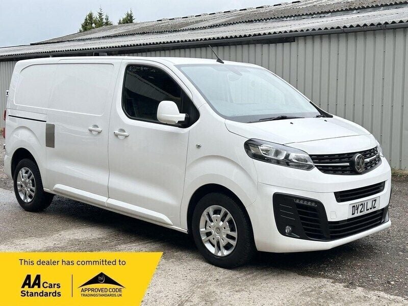 White Used 2021 Vauxhall Vivaro Sportive Van | £11,995 (Super price) - Image 1/4