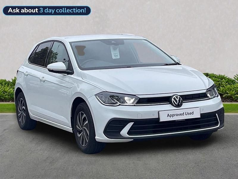 White Used 2023 VW Polo Life Hatchback | £15,227 (Fair price) - Image 1/4