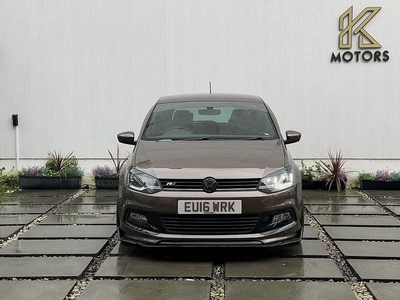 Used VW Polo R-line 110 HP (80 kW) 2016 Brown Hatchback