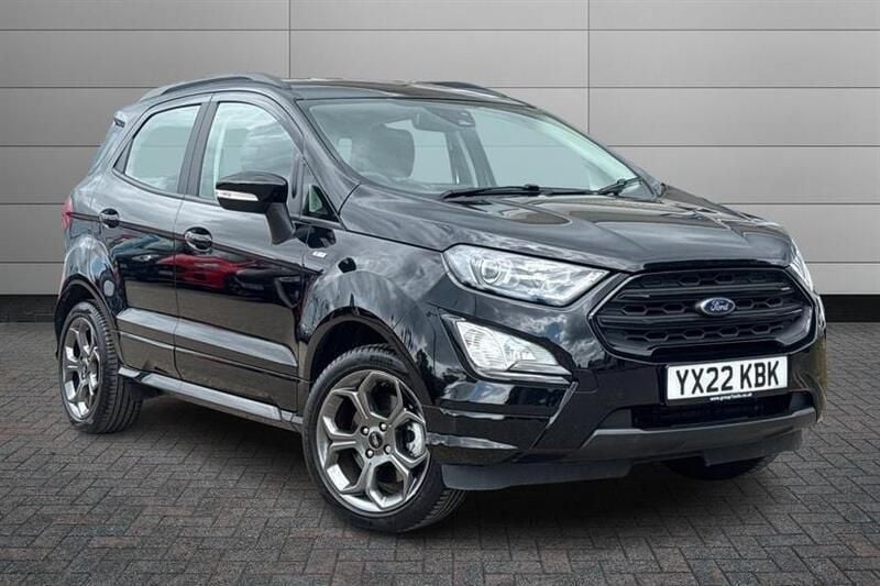 Black Used 2022 Ford Ecosport ST-Line SUV | £13,999 (Fair price) - Image 1/4