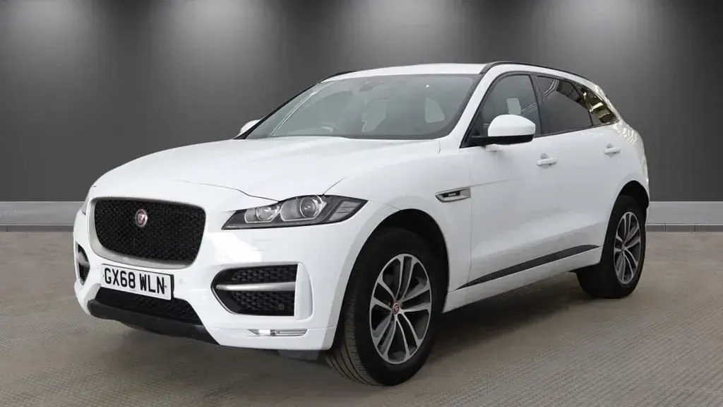 Used Jaguar F-Pace R-Sport 180 HP (132 kW) 2018 White SUV