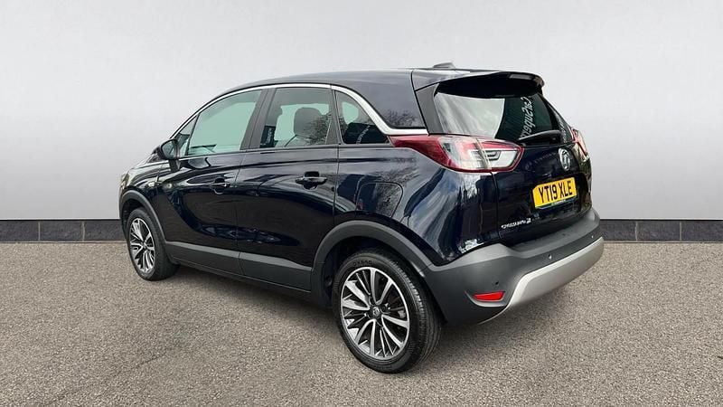 Used Vauxhall Crossland X Elite 110 HP (80 kW) 2019 Blue SUV