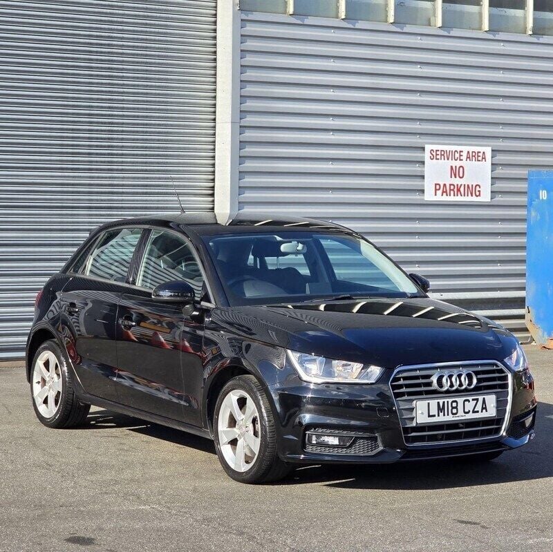 Black Used 2018 Audi A1 Sportback Sport Hatchback | £10,799 (Fair price) - Image 1/4