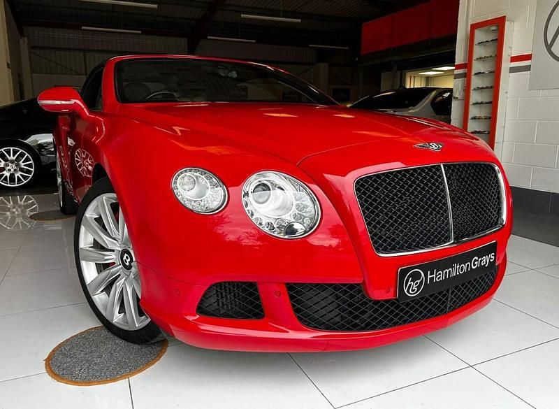 Used Bentley Continental 2012 Red Sedan