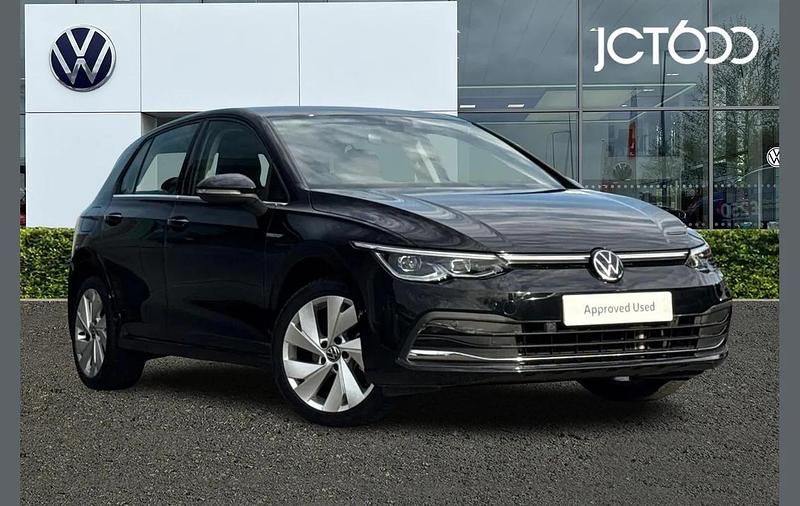 Used VW Golf VIII Style 150 HP (110 kW) 2024 Black Hatchback