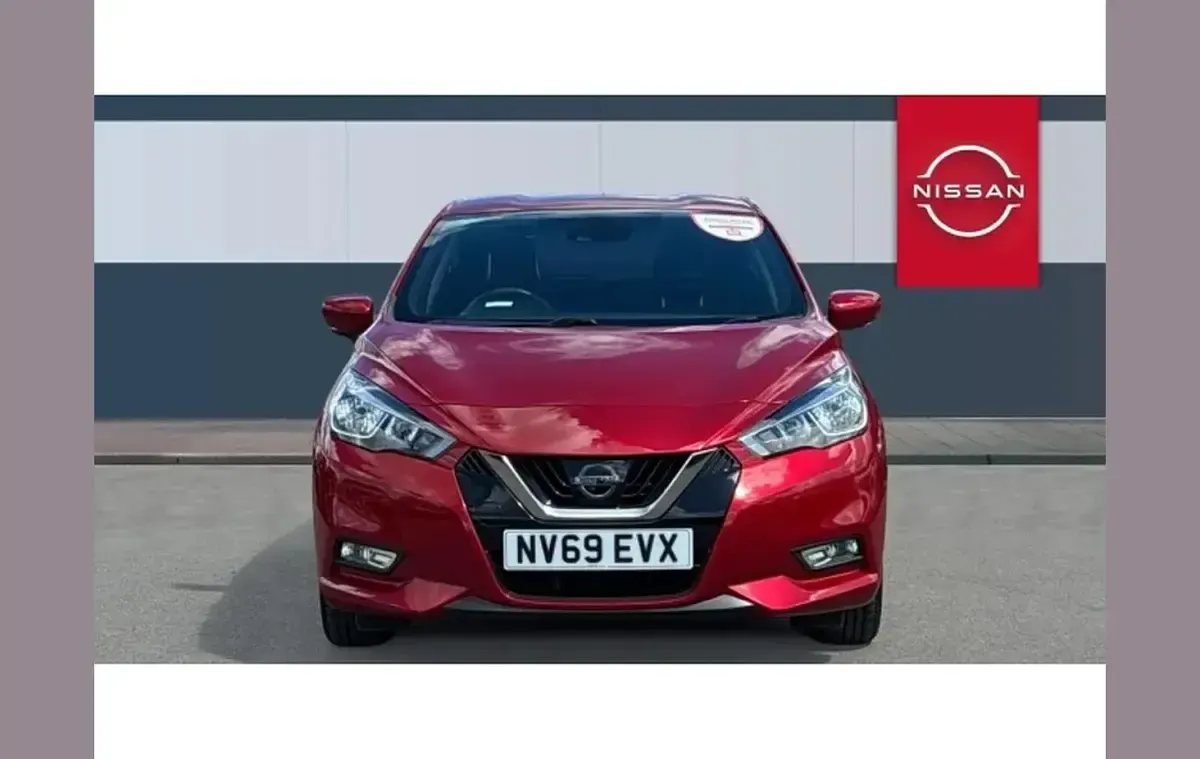 Used Nissan Micra Tekna 101 HP (74 kW) 2020 Red Hatchback