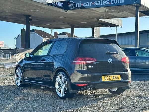 Used VW Golf VII GTD 2016 Black Hatchback