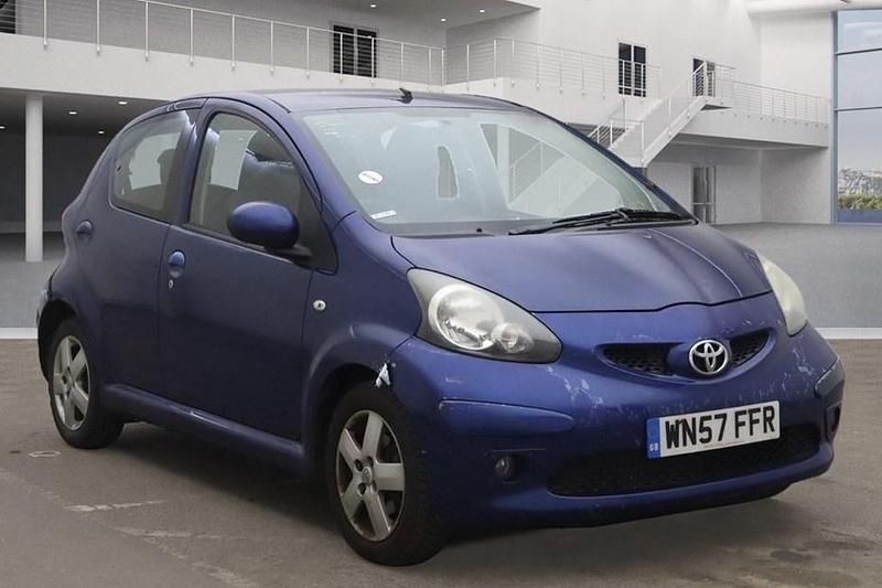 Blue Used 2007 Toyota Aygo Hatchback | £1,500 (Fair price) - Image 1/1